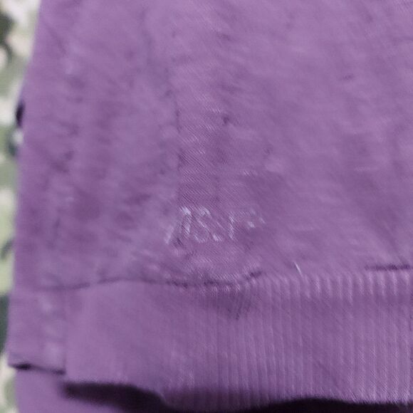 Crossley 3 button t-shirt size L with underarm ven - Picture 3 of 5